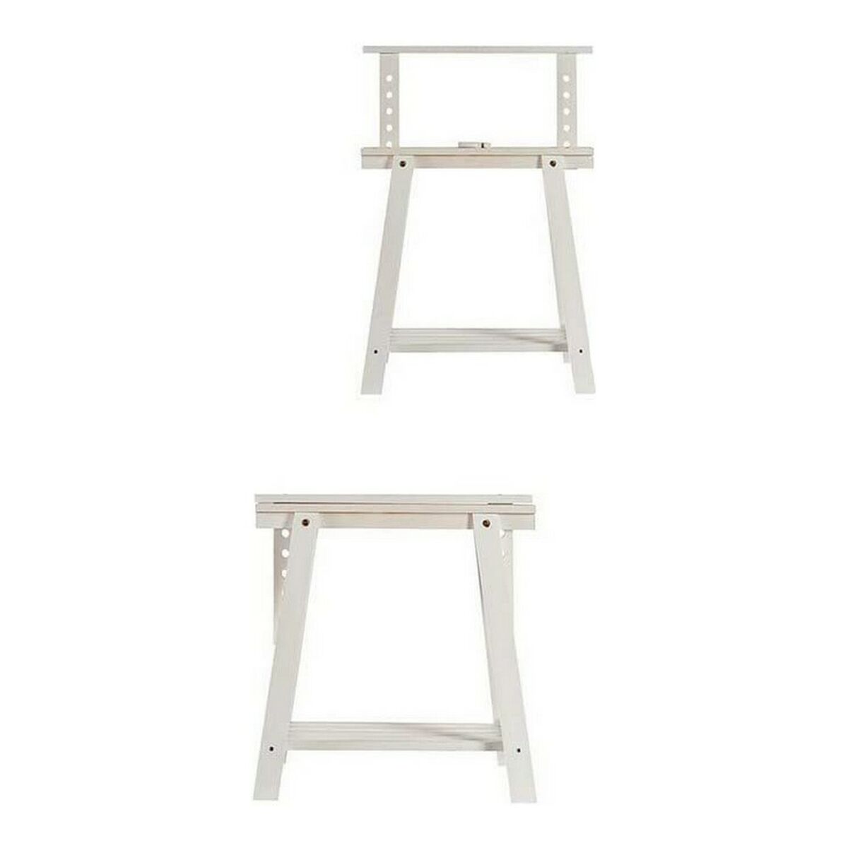 Chevalet Kipit Blanc Bois de pin 18 x 11 x 71 cm
